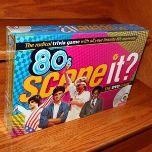 3/$77❤️new 80s Scene It? DVD Family Trivia Board Game 2009 Mattel Pop TV Music